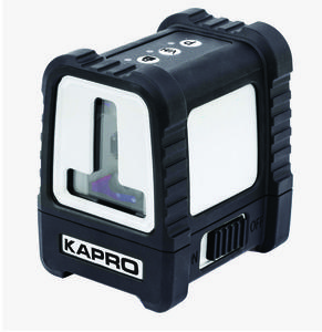 KAPRO 870 G, kříž. laser 1H-1V, zelený paprsek IP 65